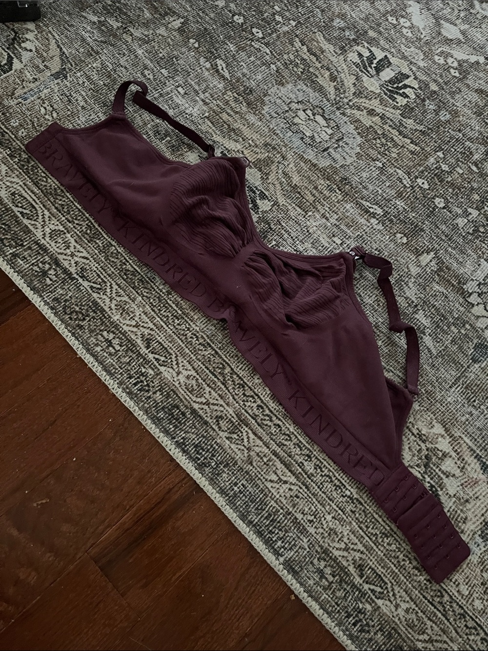 Kindred bravely Plum pump / nursing bra